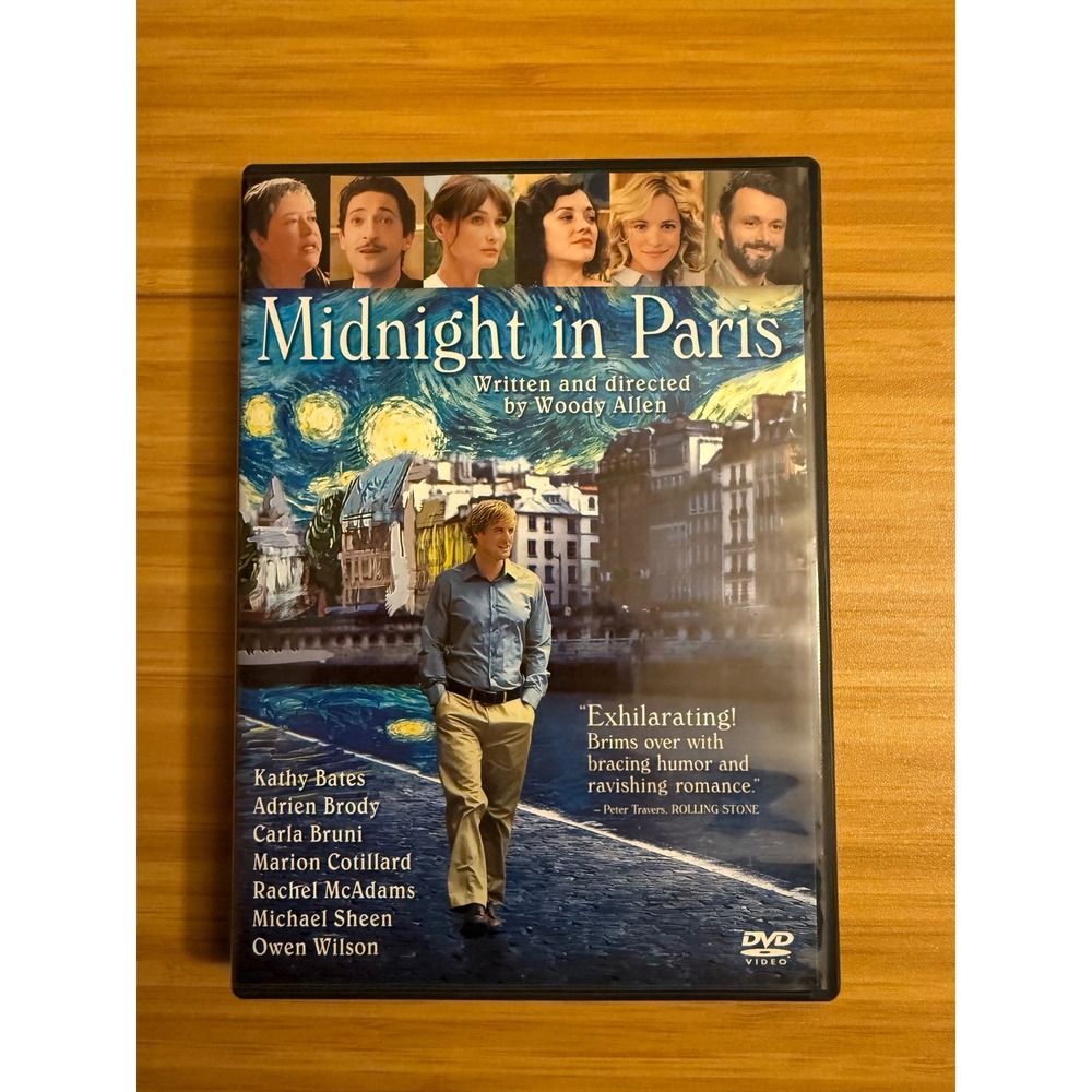 Midnight in Paris DVD Woody Allen Comedy Romance Film‎